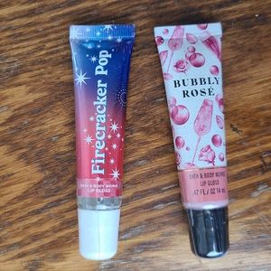 🔥FIRE 50% OFF SALE🔥 👄🍾💄NWT‼️ Bath & Body Works Pair of Lip Glosses